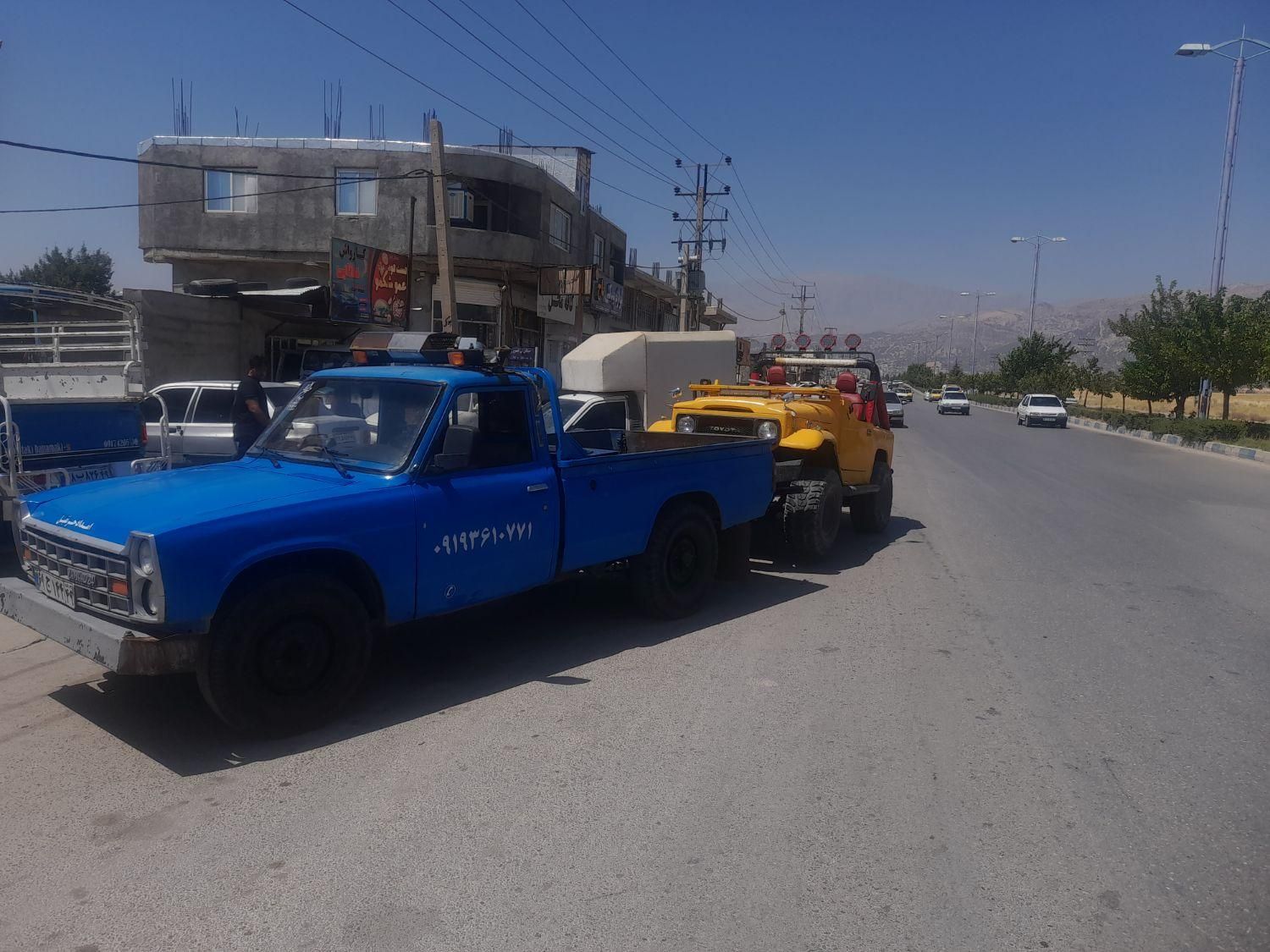 امداد جرثقیل(خودرو) یدک کش یاسوج|خدمات حمل و نقل|یاسوج, |دیوار