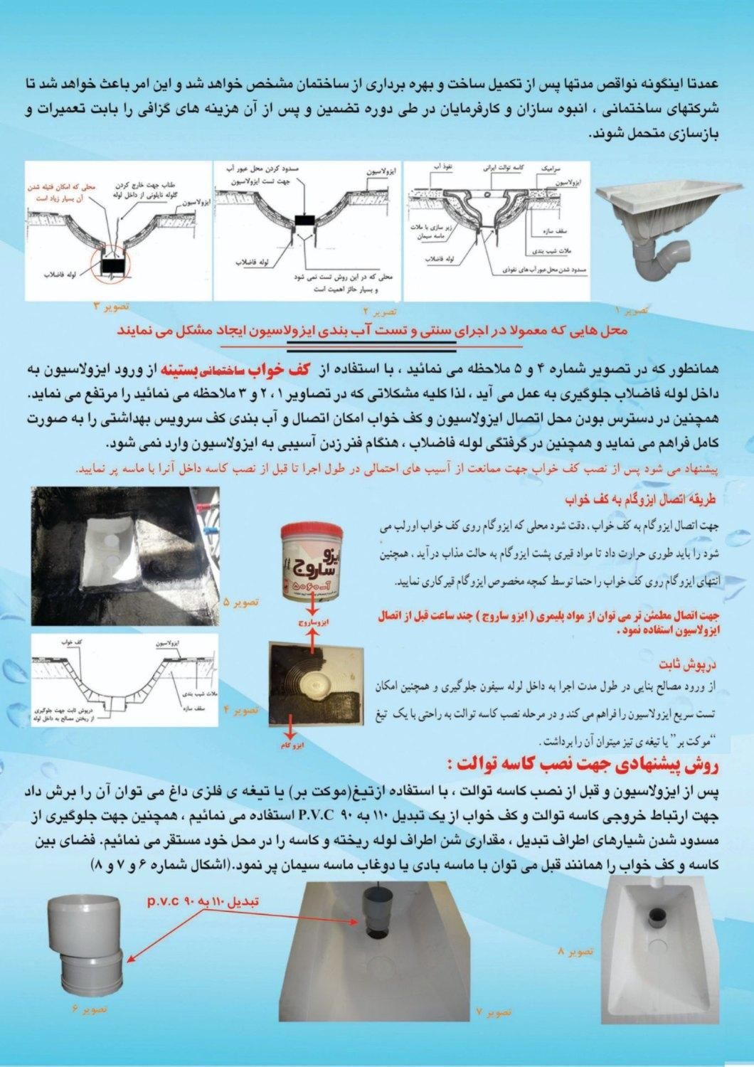 کف خواب صنعتی توالت ایرانی|مصالح و تجهیزات ساختمان|تهران, صادقیه|دیوار