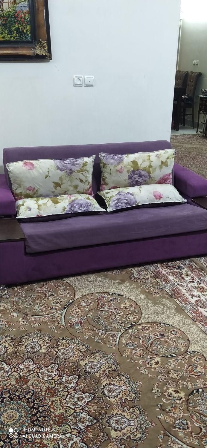کاناپه تخت شو دونفره|مبلمان خانگی و میز عسلی|اصفهان, شاهزید|دیوار