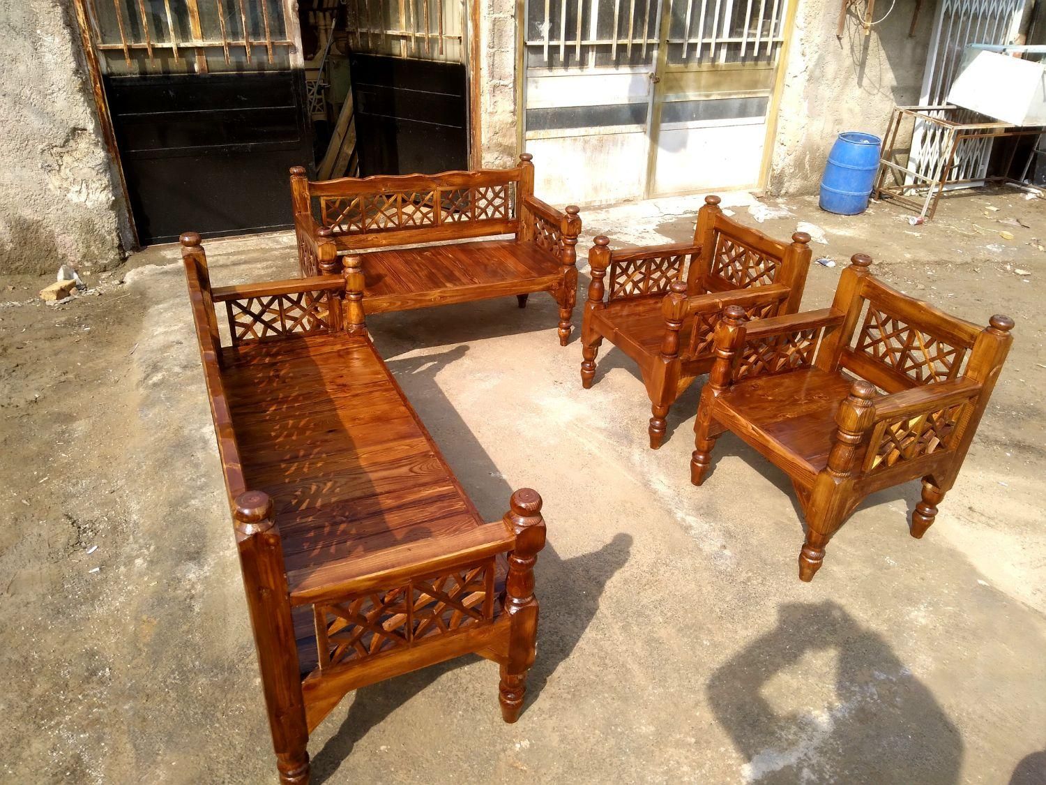 تخت سنتی مبلی|مبلمان خانگی و میز عسلی|شهریار, شهریار|دیوار