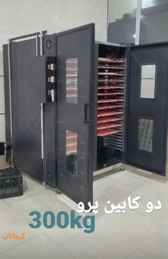 مجموعه دستگاه خشک کن میوه سبزی حرارتی انجمادی|ماشین‌آلات صنعتی|خمینی‌شهر, |دیوار