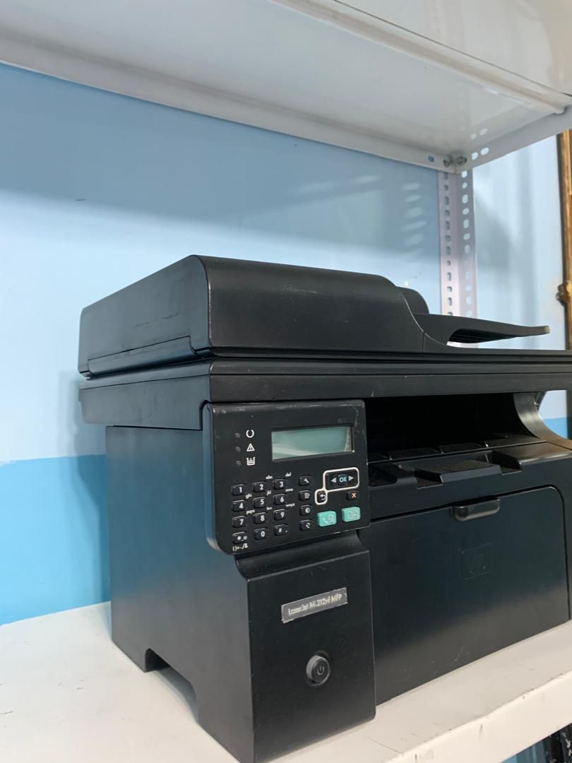 پرینتر استوک لیزری  HP Pro M1212NF|پرینتر، اسکنر، کپی، فکس|شیراز, لب آب|دیوار