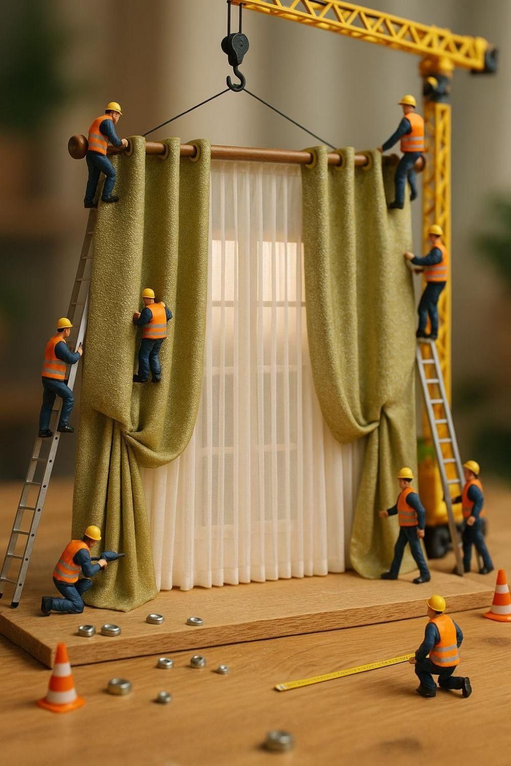 نصاب پرده نصب پرده دوخت انواع پرده  شست وشو پرده|خدمات پیشه و مهارت|نوشهر, |دیوار