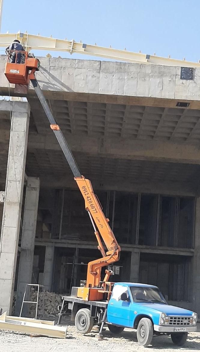 اجاره وانت بالابر لجور جرثقیل سبدار نیسان خاور|خدمات حمل و نقل|تهران, تهران‌ویلا|دیوار