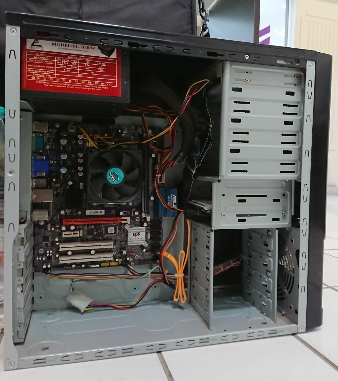 کیس دست دوم سیستم case|رایانه رومیزی|اصفهان, باغ زرشک|دیوار