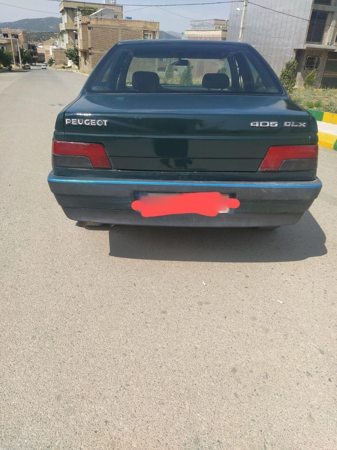 پژو 405 GLX - دوگانه سوز CNG، مدل ۱۳۸۱|خودرو سواری و وانت|بانه, |دیوار