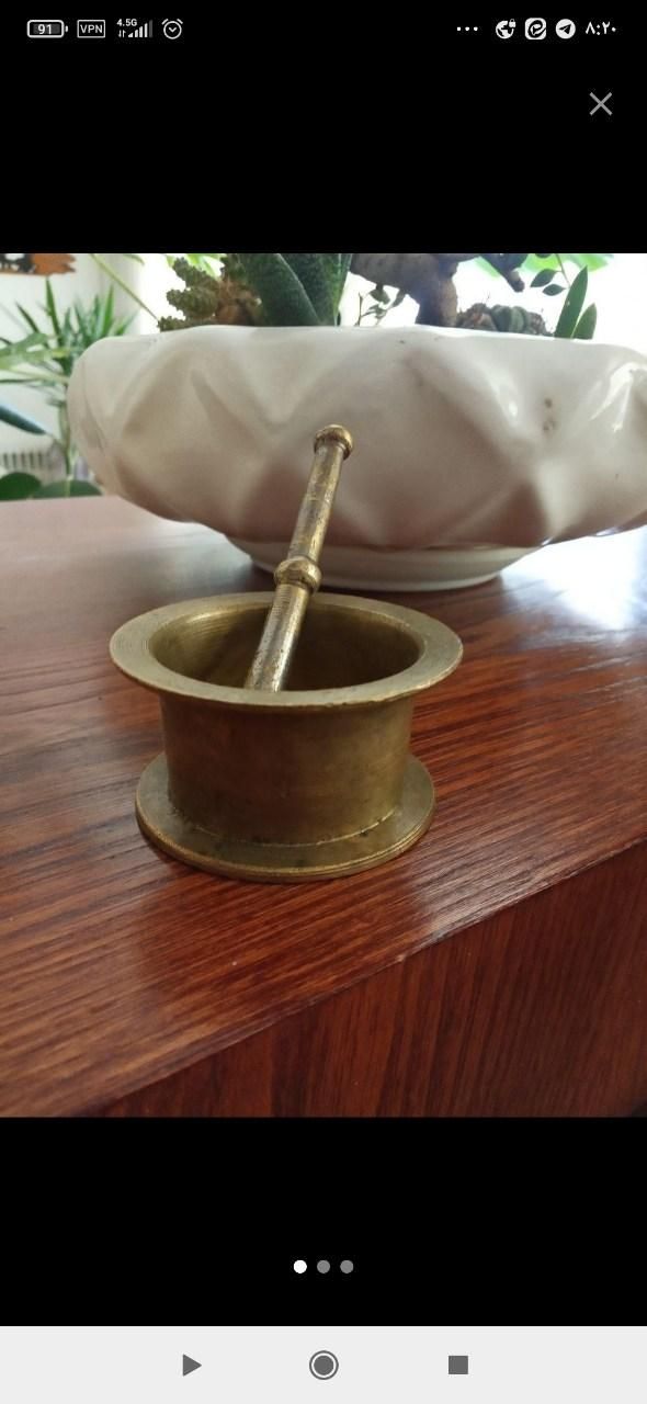 دیوارکوب،سینی برنجی علی‌بن موسی الزضا،هاونگ،قدیمی|کلکسیون اشیاء عتیقه|مشهد, آزادشهر|دیوار