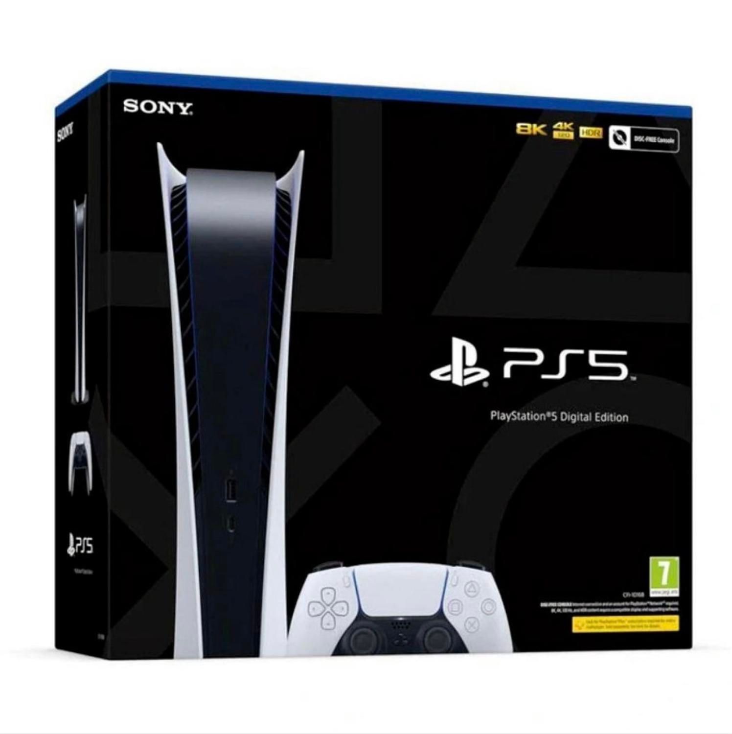 پلی استیشن۵ ps5 digitallاکبند PlayStation 5 سری ۱۲|کنسول، بازی ویدئویی و آنلاین|تهران, شهرک غرب|دیوار