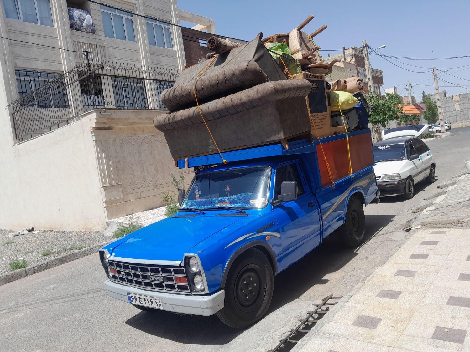 باربری سحرخیزان حمل اساس منزل با ایسوزو ونیسان|خدمات حمل و نقل|قم, پردیسان|دیوار
