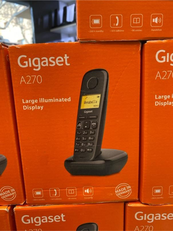 تلفن بیسیم زیمنس المان اصلی اکبندبلندگو دار A270|تلفن رومیزی|اصفهان, خلجا|دیوار