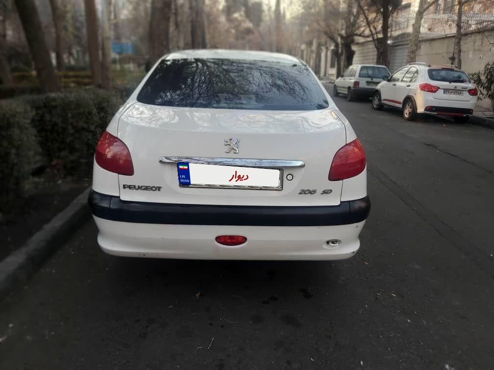 پژو 206 SD V1، مدل ۱۳۸۸|خودرو سواری و وانت|تهران, سیدخندان|دیوار