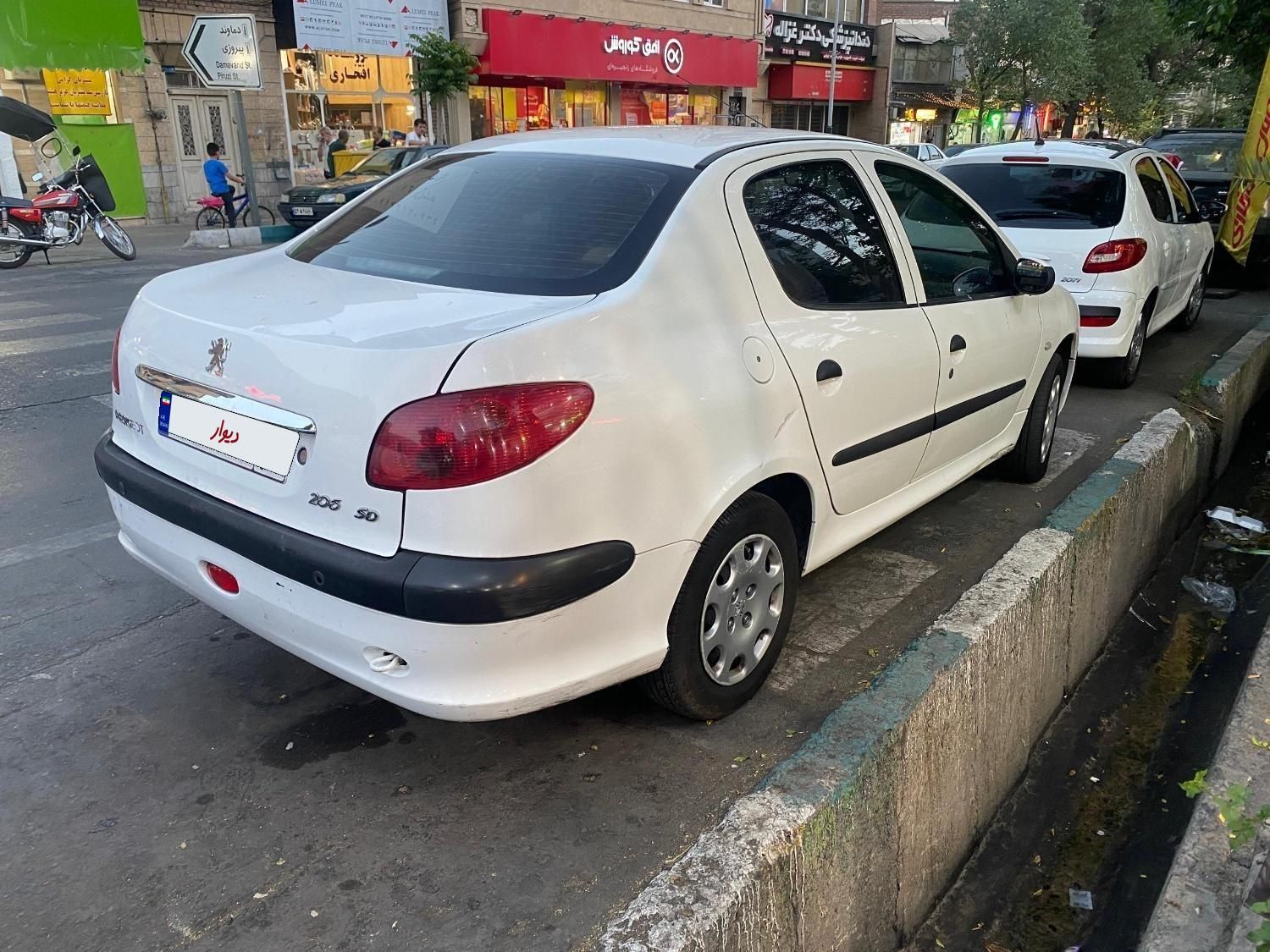 پژو 206 SD، Tu5، V8 مدل 1396|خودرو سواری و وانت|تهران, نظام‌آباد|دیوار