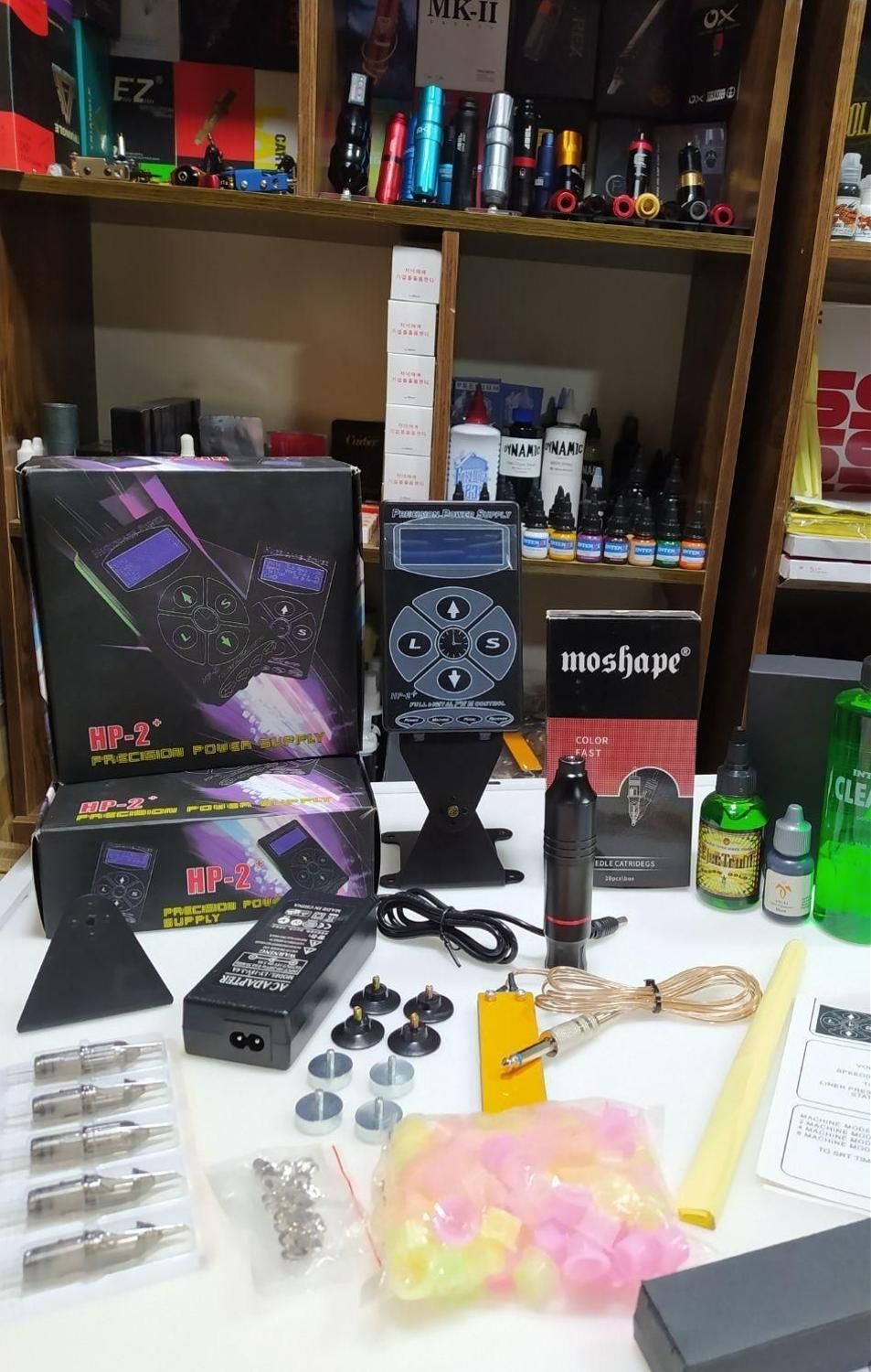 پکیج کامل لوازم تاتو بدن/کاشت ناخن/سوهان برقی/یووی|آرایشی، بهداشتی، درمانی|تبریز, |دیوار