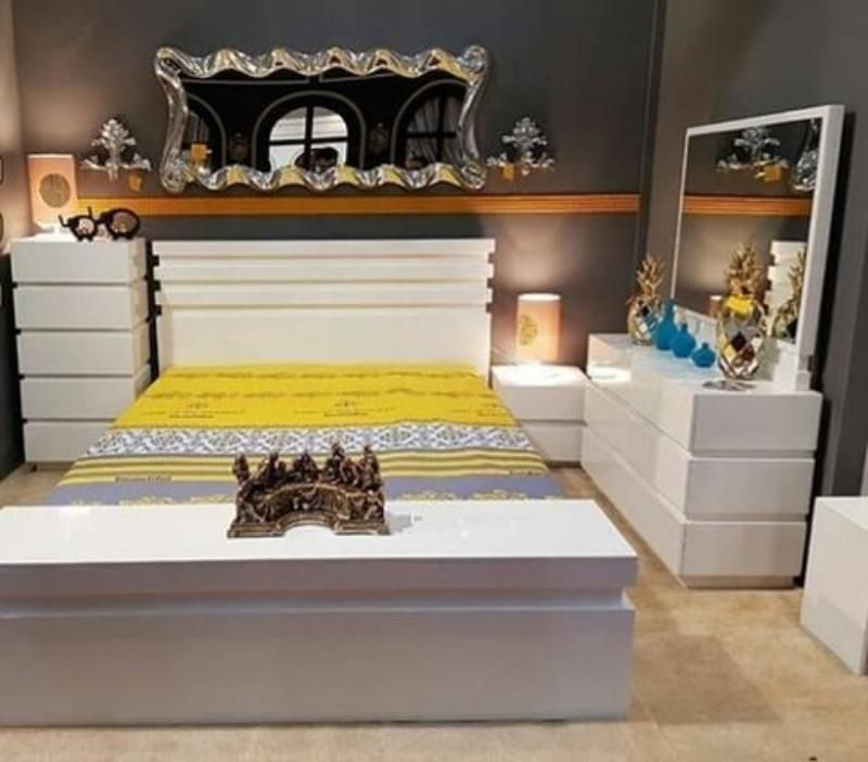 تخت خواب(سرویس خواب)مدل پرنیا|تخت و سرویس خواب|تبریز, |دیوار