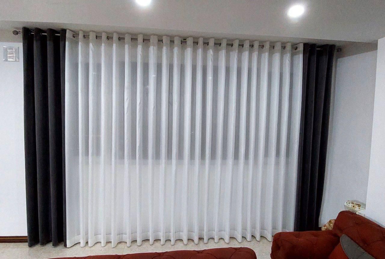 پرده پانچ آماده پذیرایی و اتاق خواب|پرده، رانر، رومیزی|مشهد, دانشجو|دیوار