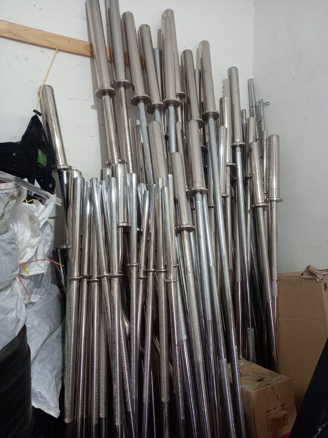 میله هالتر بدنسازی مناسب خانه و باشگاه و دمبل|تجهیزات ورزشی|تبریز, |دیوار