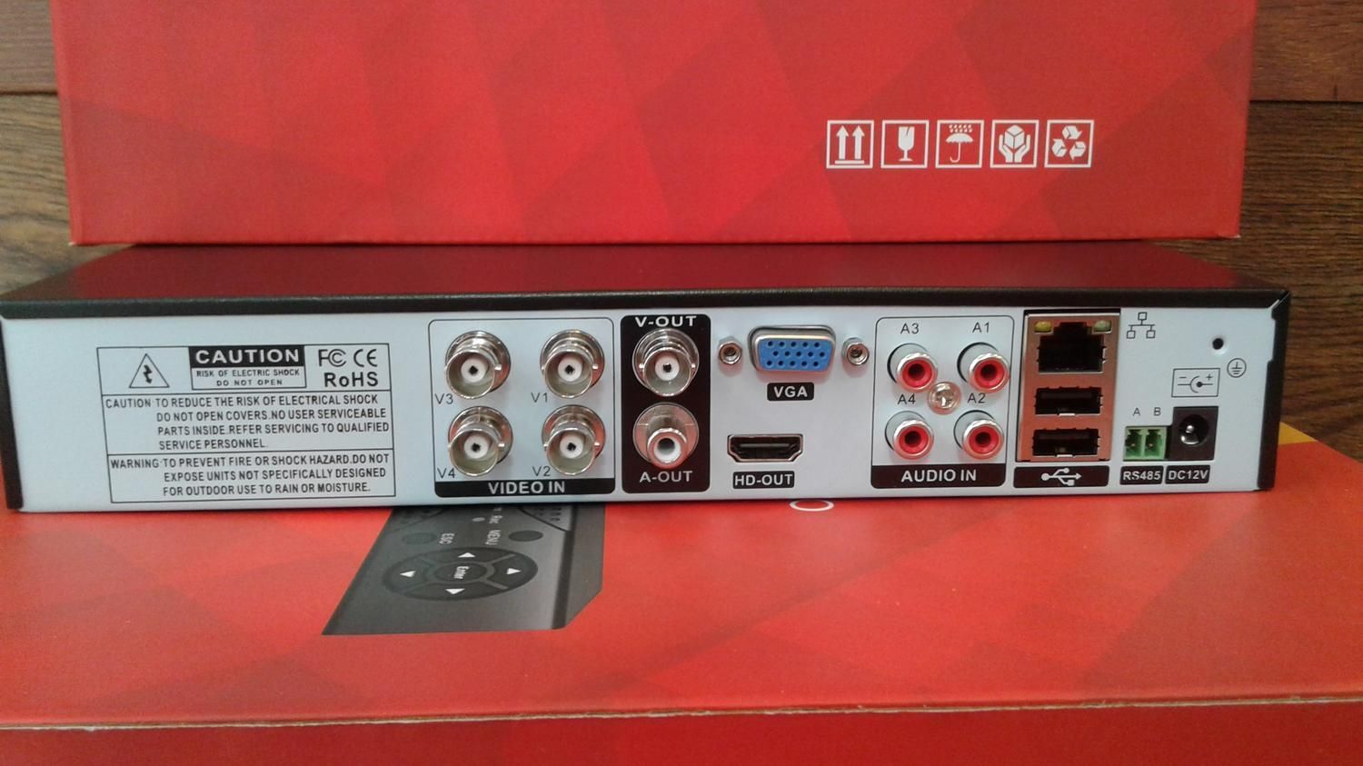 DVR دستگاه 4 کانال فول دوربین مدار بسته|دوربین مداربسته|رشت, کوی حسینی|دیوار