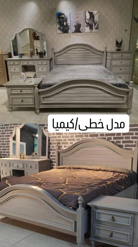 سرویس  خواب ام دی اف رنگی|تخت و سرویس خواب|تهران, شهرک ابوذر|دیوار