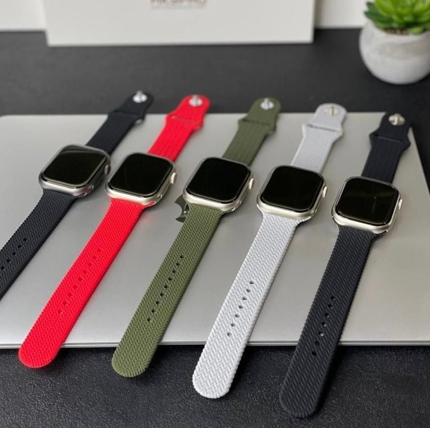 اپل واچ فول کپی سری9 و8 apple watch ساعت هوشمند|لوازم جانبی موبایل و تبلت|تهران, نیروی هوایی (پیروزی)|دیوار