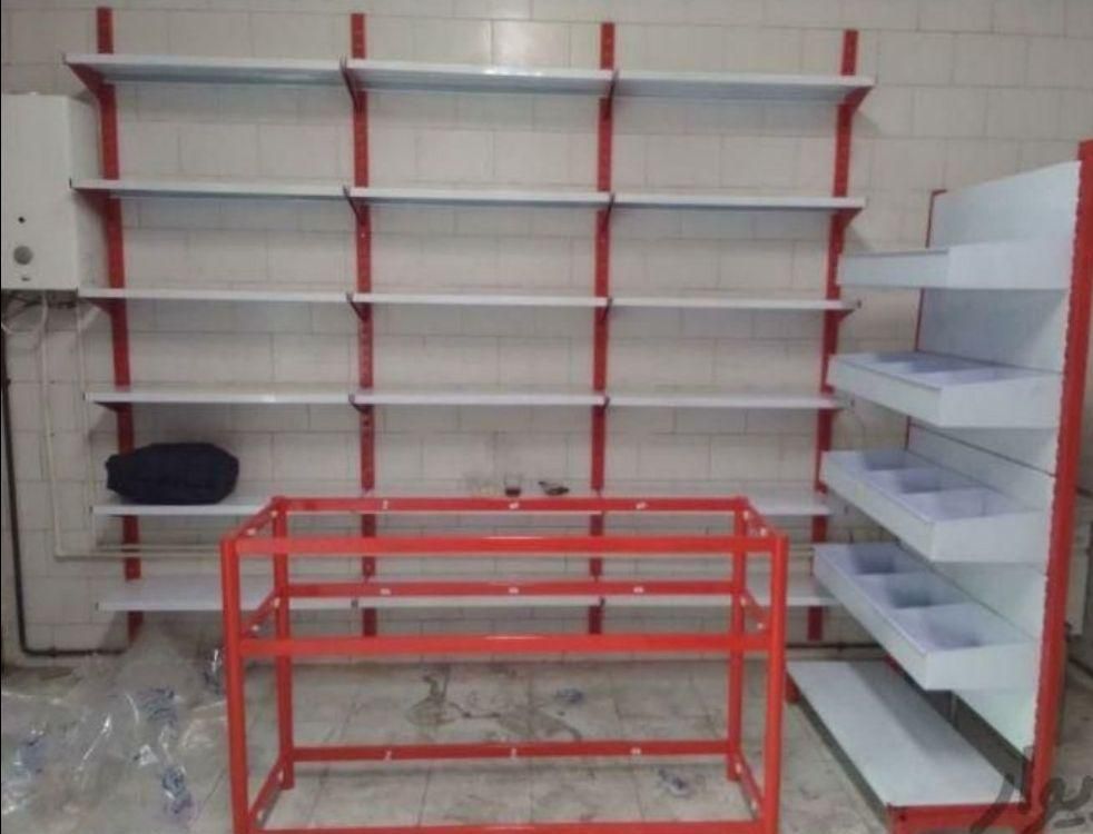 انواع قفسه های ساده/ مارکتی/نبشی|فروشگاه و مغازه|کرمان, |دیوار