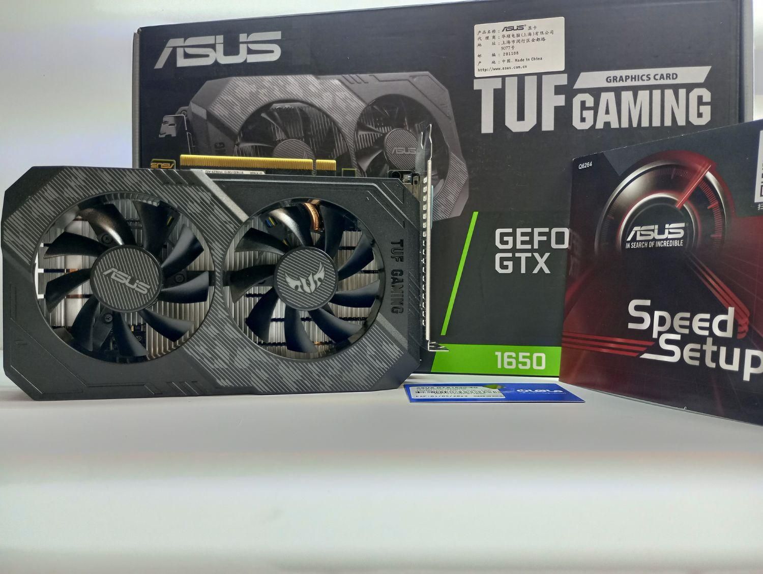 کارت گرافیک Asus tuf Gaming1650|قطعات و لوازم جانبی رایانه|تهران, جمهوری|دیوار