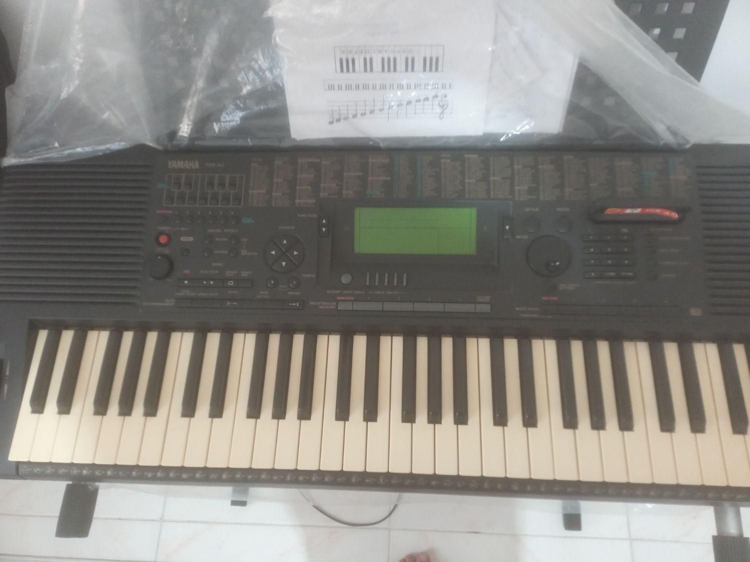 اورگ YAMAHA  psR-A3|پیانو، کیبورد، آکاردئون|چالوس, |دیوار