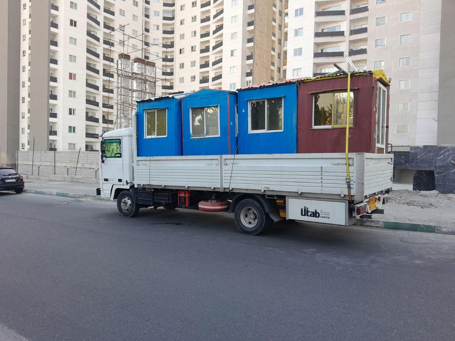 خاور بغلباز شو ۶متری. باربری تخصصی کانکس|خدمات حمل و نقل|تهران, مسعودیه|دیوار