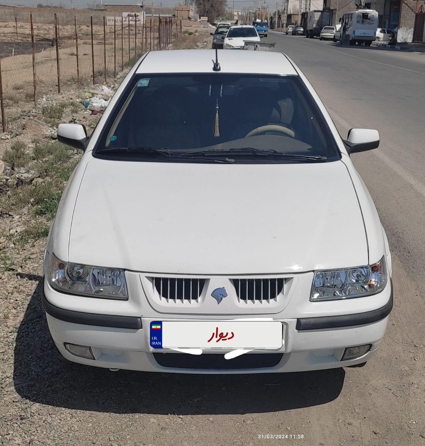 سمند LX EF7، مدل ۱۳۹۲ دوگانه سوز شرکتی|خودرو سواری و وانت|ورامین, |دیوار