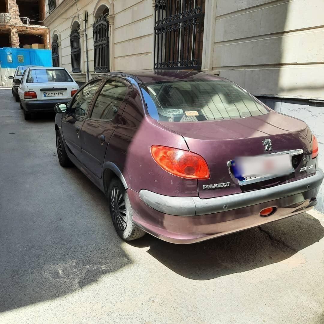 پژو 206 SD V8، مدل ۱۳۹۶|خودرو سواری و وانت|تهران, باغ فیض|دیوار