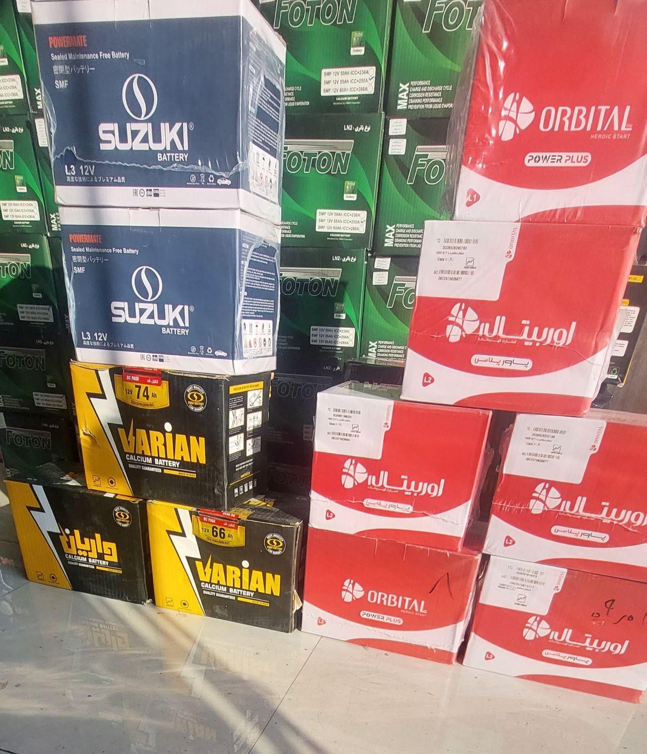 باطری ماشین پرایدباتری خودرو پژویی صباسپاهان دولتی|قطعات یدکی و لوازم جانبی|قم, نیروگاه|دیوار