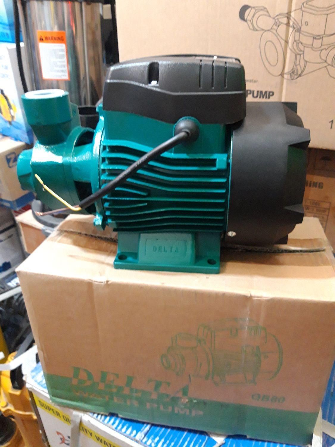 پمپ آب یک اسب برند دلتا مدل QB80 آبدهی تاطبقه هفتم|مصالح و تجهیزات ساختمان|مشهد, کوشش|دیوار