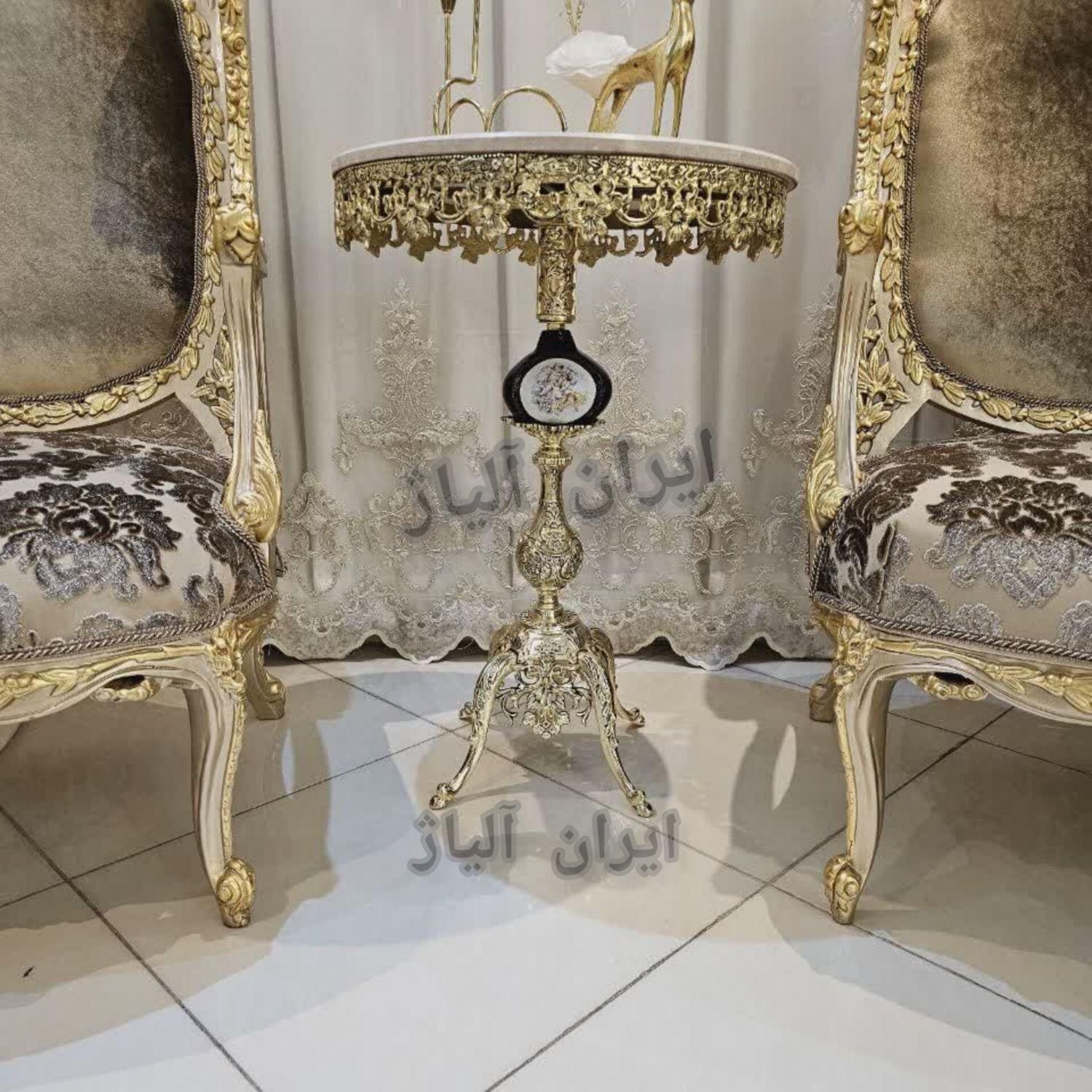 ظروف پذیرایی کنارسالنی میز سطل برنجی|صنایع دستی و سایر لوازم تزئینی|مشهد, طلاب|دیوار