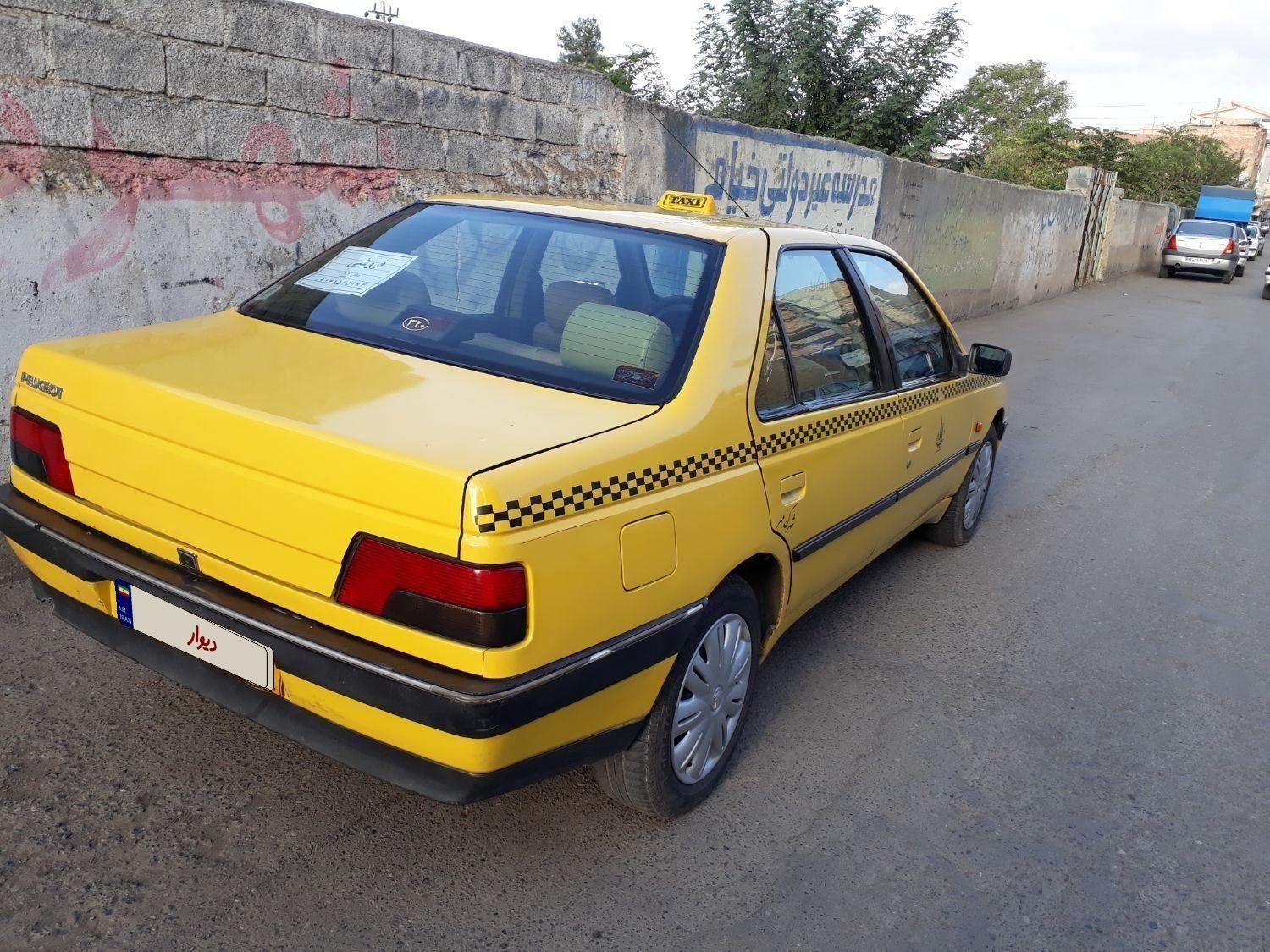 تاکسی پژو 405 GLX - دوگانه سوز CNG، مدل ۱۳۸۶|خودرو سواری و وانت|پارس‌آباد, |دیوار