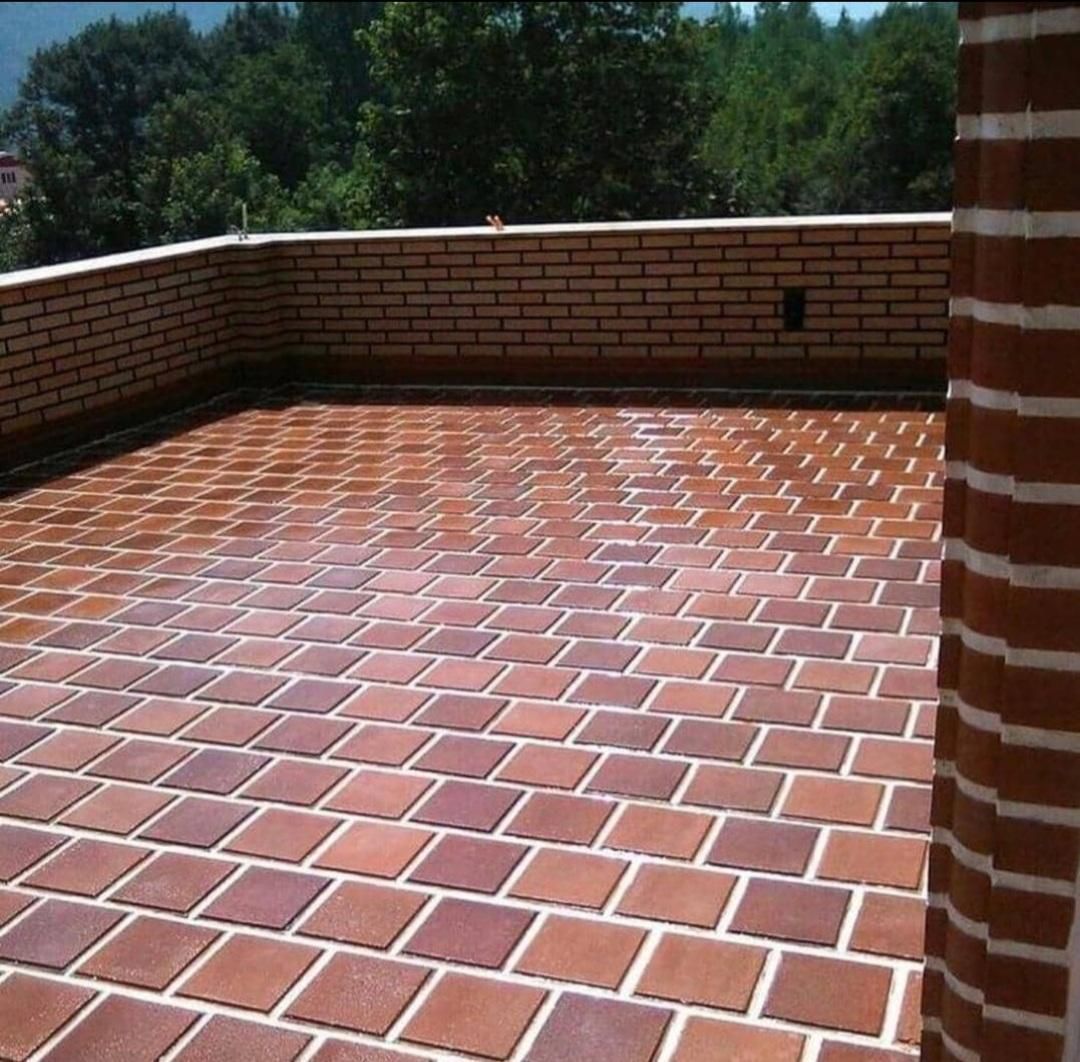 آجرنسوز نما آجر نسوز قرمز ۲۰ در ۲۰ خشتی کف|مصالح و تجهیزات ساختمان|تهران, طرشت|دیوار