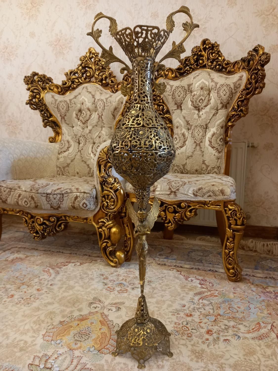 گلدان طرح فرشته برنز|صنایع دستی و سایر لوازم تزئینی|کرج, طالقانی|دیوار