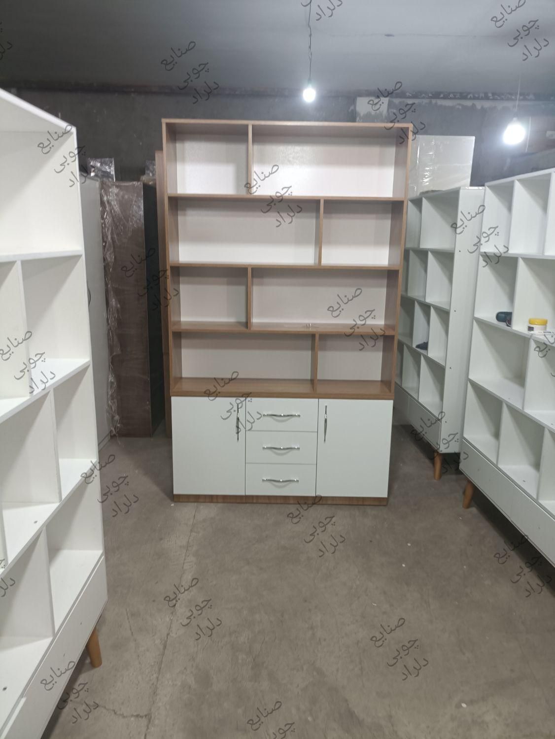 کتابخانه قفسه مدل شانا|کتابخانه، شلف، قفسه‌های دیواری|تهران, پاسداران|دیوار