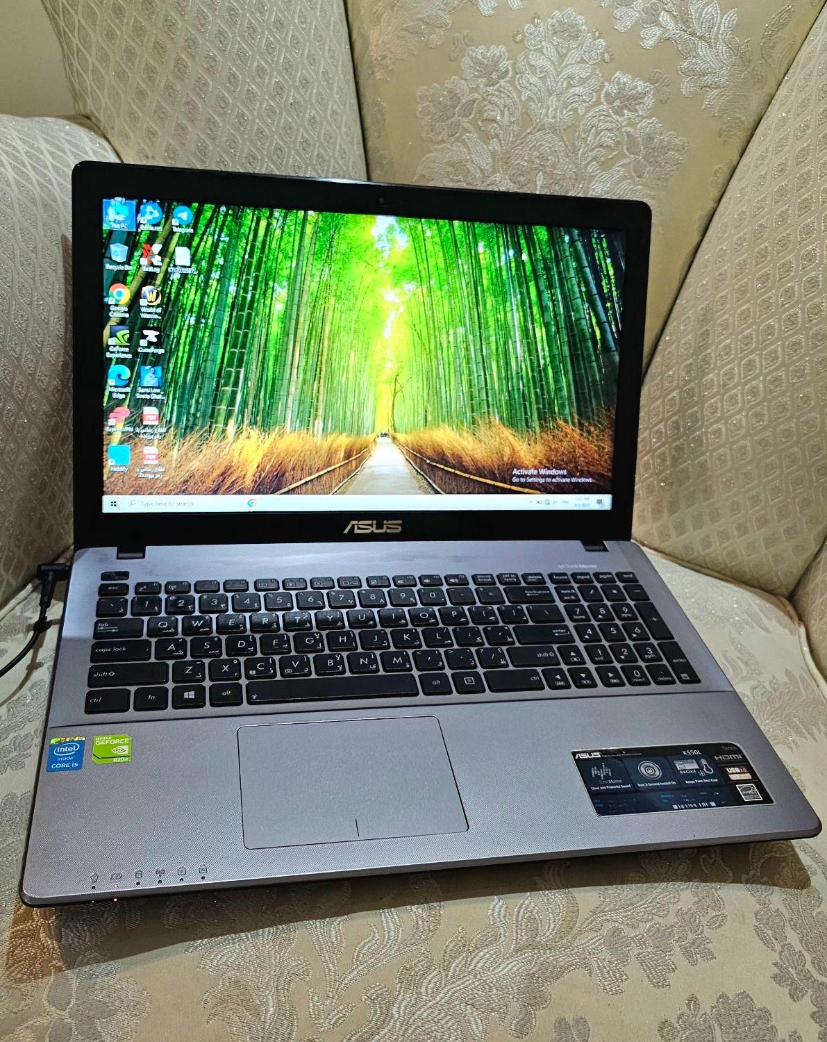 فروش لپ‌تاپ ASUS K550L|رایانه همراه|تهران, شهرک محلاتی|دیوار