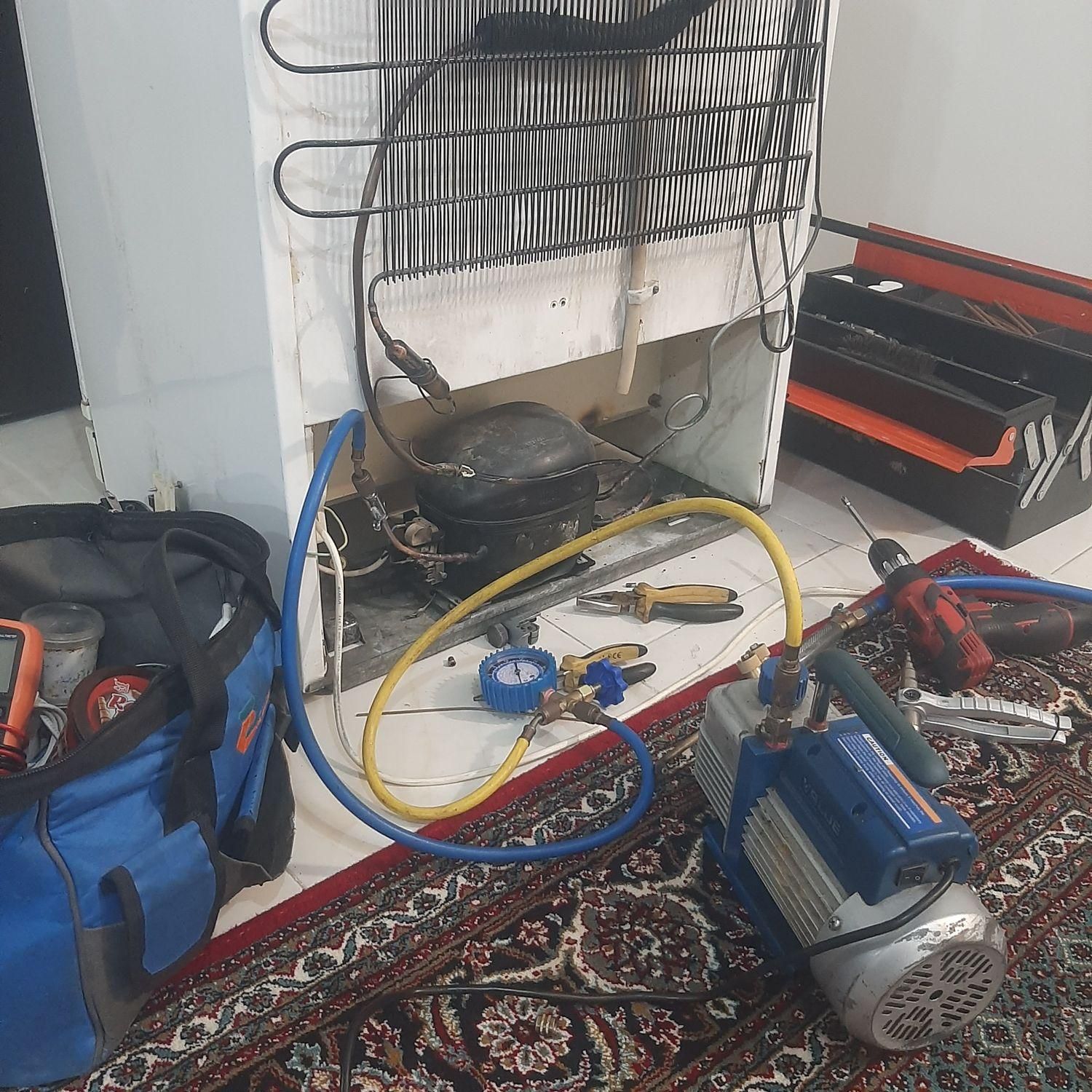 تعمیر تخصصی انواع یخچال فریزر با ضمانت درخانه ومحل|خدمات پیشه و مهارت|ارومیه, |دیوار