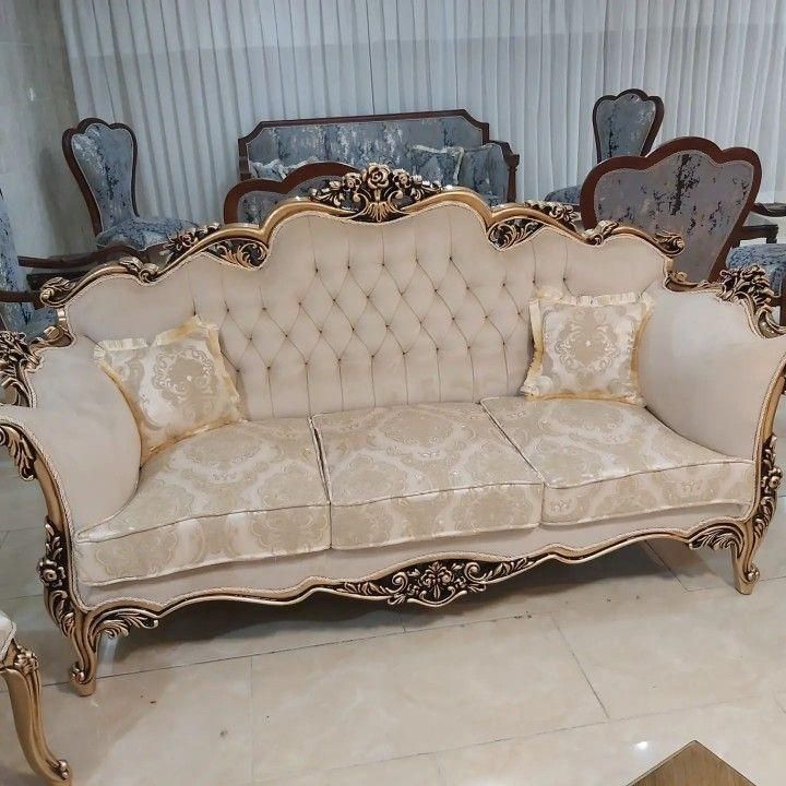 مبلمان سلطنتی طرح پاییزه معاوضه با مبل کهنه شما|مبلمان خانگی و میز عسلی|تهران, یافت آباد جنوبی|دیوار