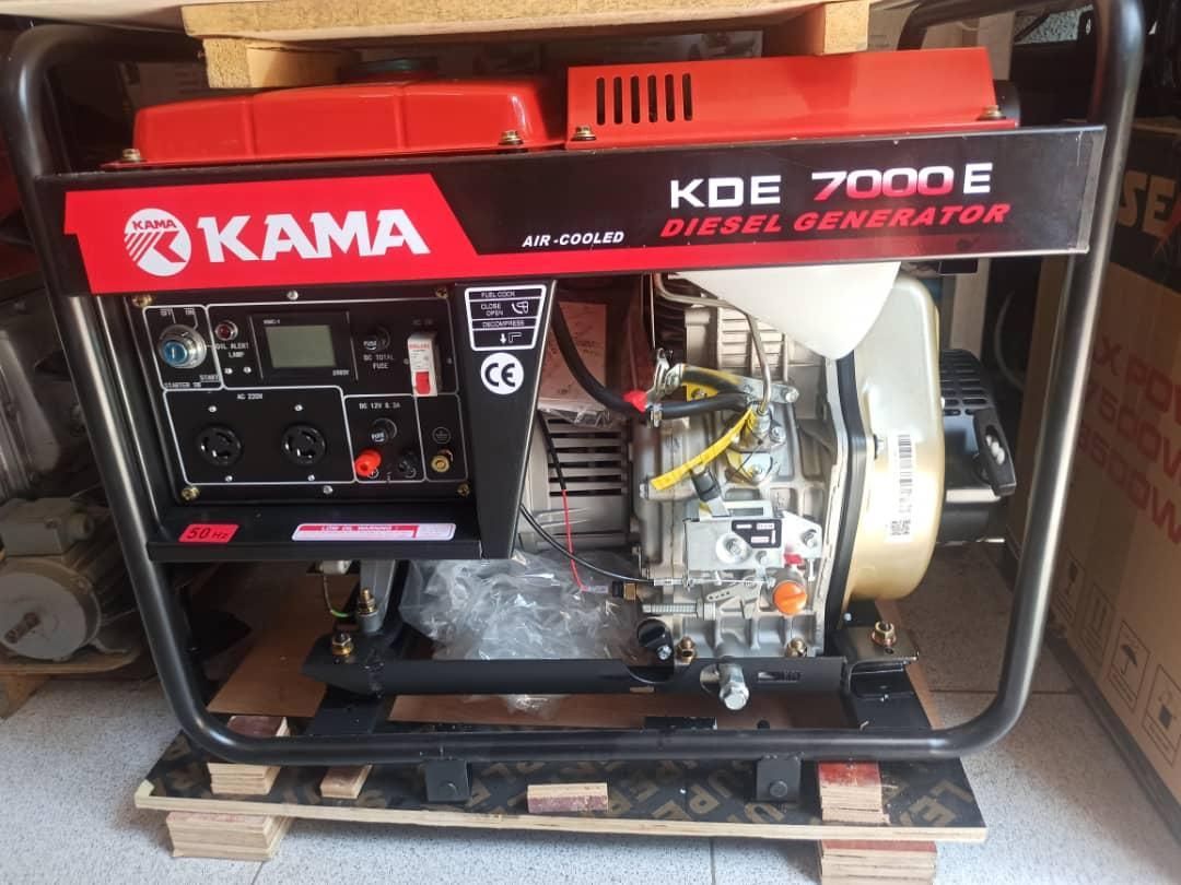 موتوربرق دیزلی کاما اورجینال KDE7000E گازوییلی|ماشین‌آلات صنعتی|اصفهان, جوزدان الیادران|دیوار