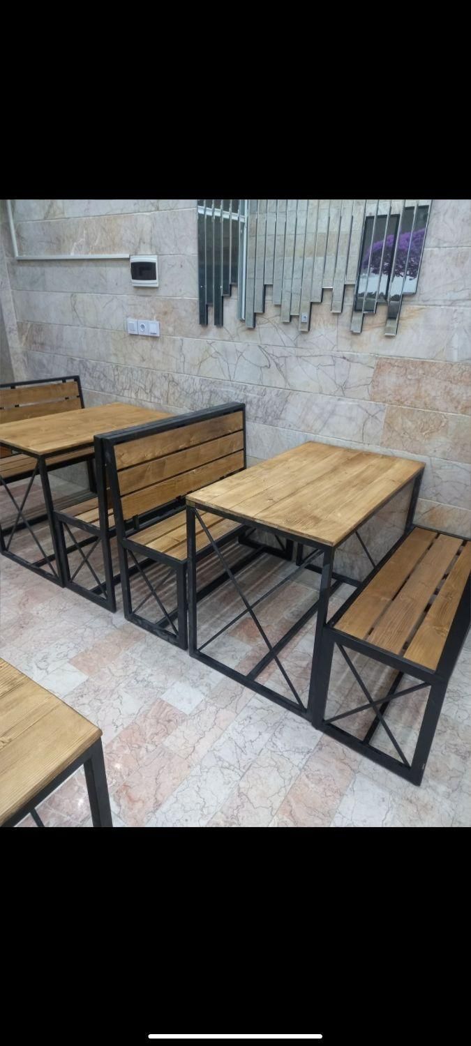میز غذاخوری رستوران/کافی شاپ/میزو نیمکت انتظار|میز و صندلی غذاخوری|مشهد, بهمن|دیوار