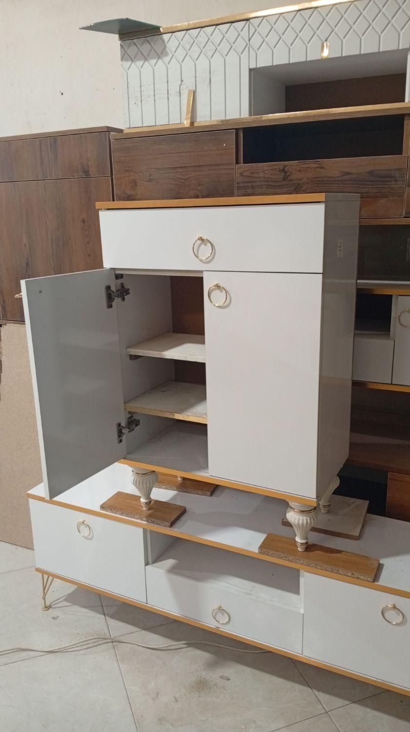 جا کفشی ۲درب پایه طلایی مدرن|جاکفشی، کمد، دراور|مشهد, نوید|دیوار