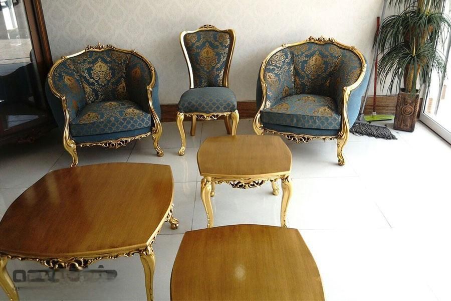 مبل استیل زمرد لگنی تهران راد|مبلمان خانگی و میز عسلی|تبریز, |دیوار