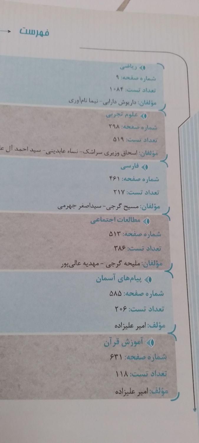 کتاب iQپلاس تیزهوشان هشتم فنری شده گاج ۱۴۰۱|کتاب و مجله آموزشی|رشت, منظریه|دیوار