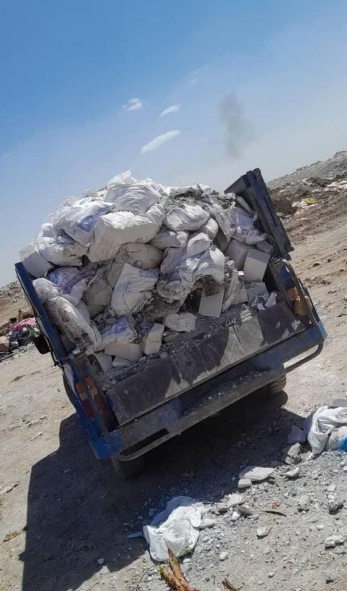 حمل نخاله مصالح ساختمانی با نیسان بصورت شبانه روزی|خدمات حمل و نقل|کرج, باغستان|دیوار
