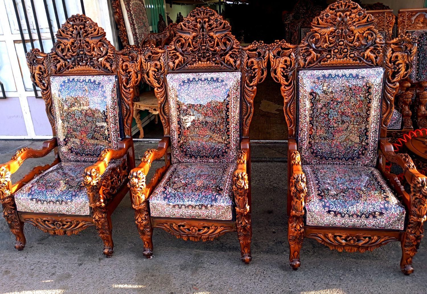 مبل قالی خواجو ۲۹|مبلمان خانگی و میز عسلی|کرمان, |دیوار