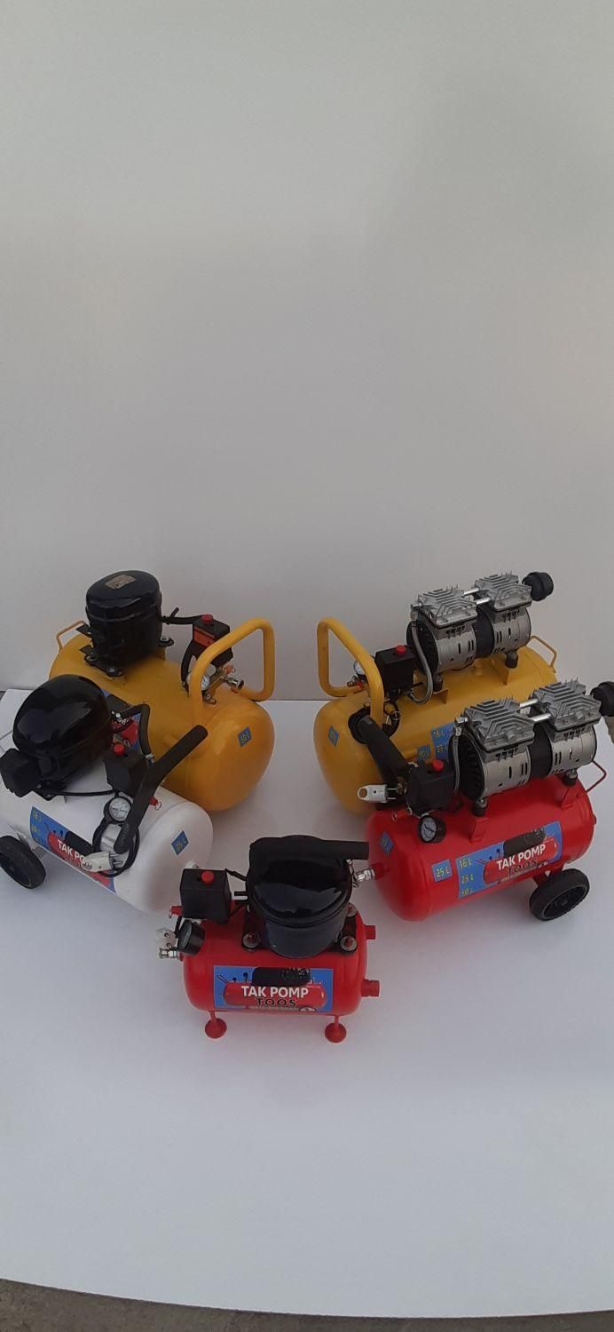 پمپ باد بیصدااز۱۰لیتری الی ۴۰۰لیتری|ماشین‌آلات صنعتی|مشهد, نوید|دیوار