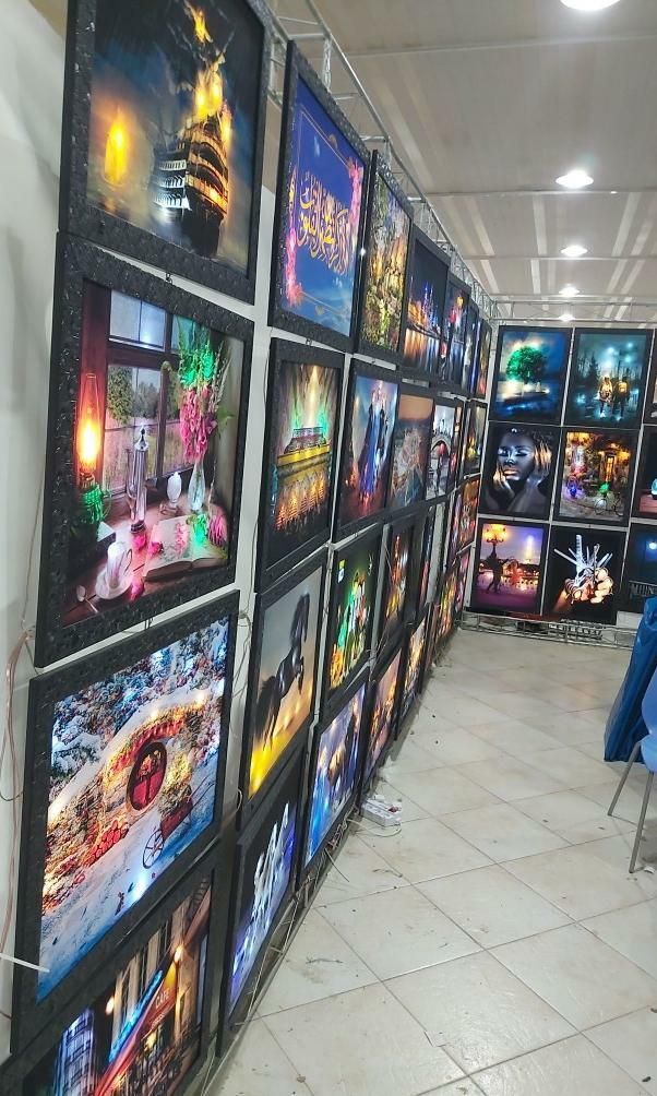 تابلو های سه بعدی چراغ دار|تابلو، نقاشی، عکس|تبریز, |دیوار
