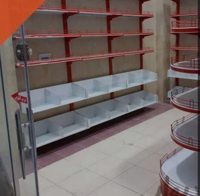 استند پاستیل جای حبوبات (قفسه‌ ضخیم) طوسی|فروشگاه و مغازه|سبزوار, |دیوار