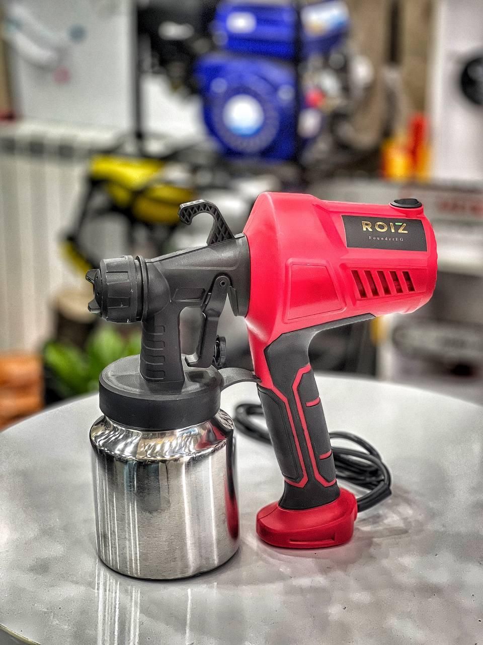 رنگ پاش برقی رویز ایتالیا دریل اینورتر بتن کن جوش|ابزارآلات|رشت, بلوار گیلان|دیوار